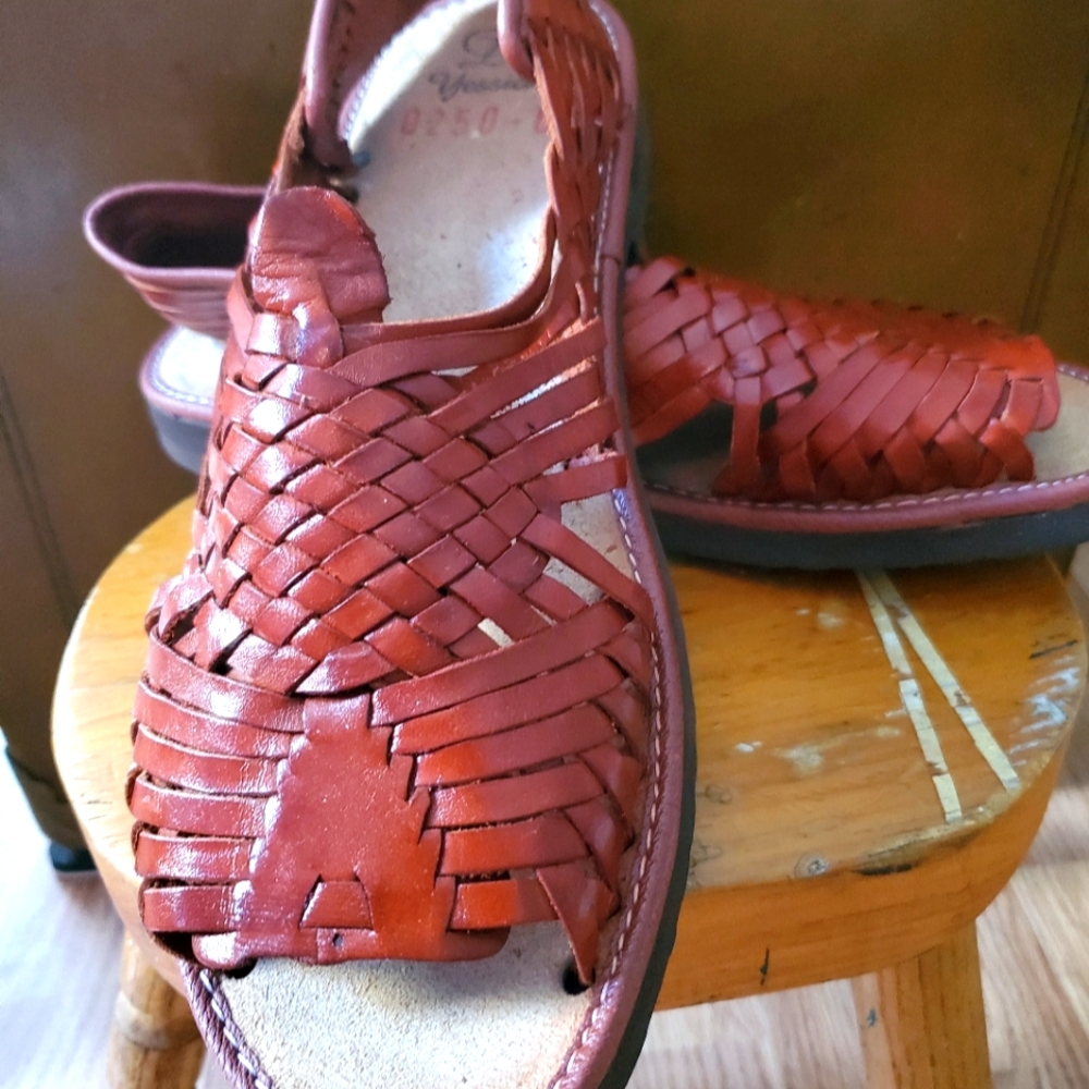 Men's leather Huaraches